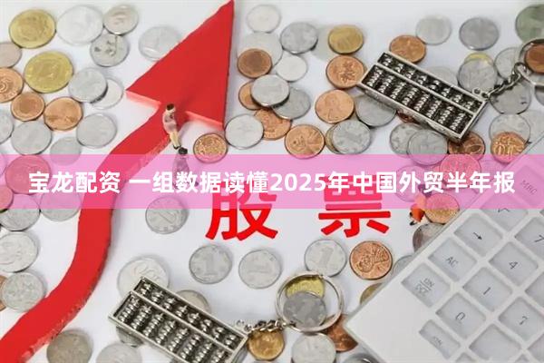 宝龙配资 一组数据读懂2025年中国外贸半年报